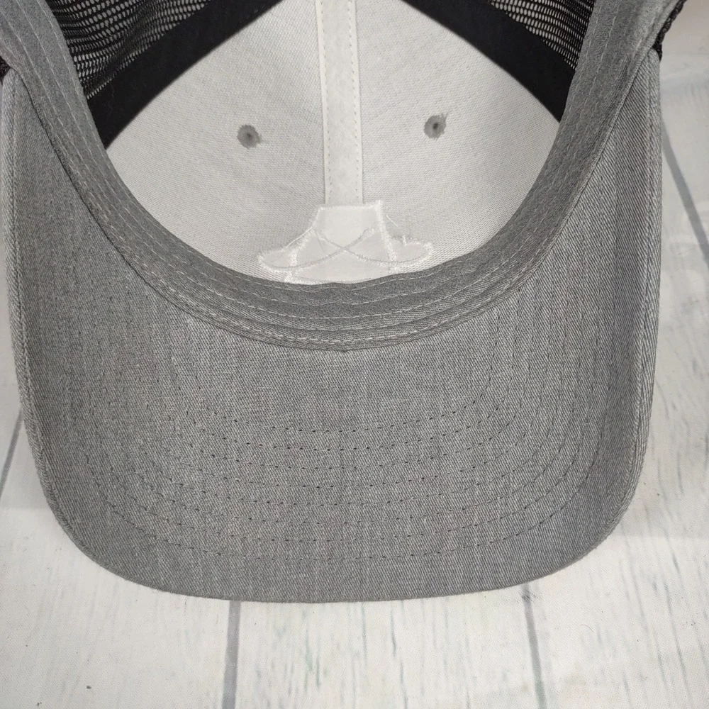 Richardson Cap Trucker Hat Snapback w/ Embroidered State Alabama & Fishing Hooks